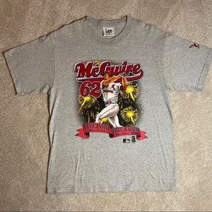 Vintage Mark Mcguire record breaking 62nd home run T-Shirt